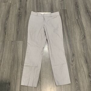 NEW Banana Republic Martin Fit Gray Chino Pants Trousers Size 6